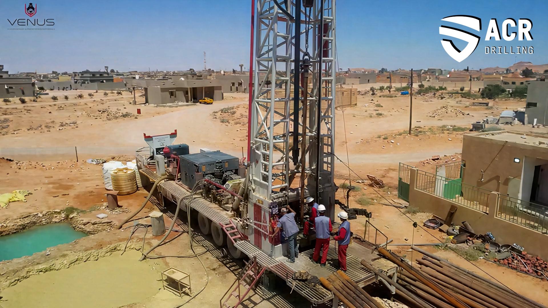 قوة لا تنقطع في الصحراء: معدات ACR Drilling في ميدان العمل بليبيا!